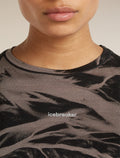Women’s Merino Blend 125 Cool-Lite™ Speed Tank Motion AOP Porcini/Black/Aop - 6