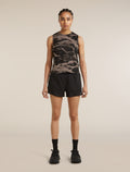 Women’s Merino Blend 125 Cool-Lite™ Speed Tank Motion AOP Porcini/Black/Aop - 4