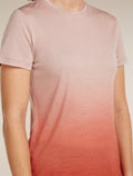 Women’s Merino Blend 125 Cool-Lite™ Sphere Short Sleeve T-Shirt Alta Pink quartz - 6