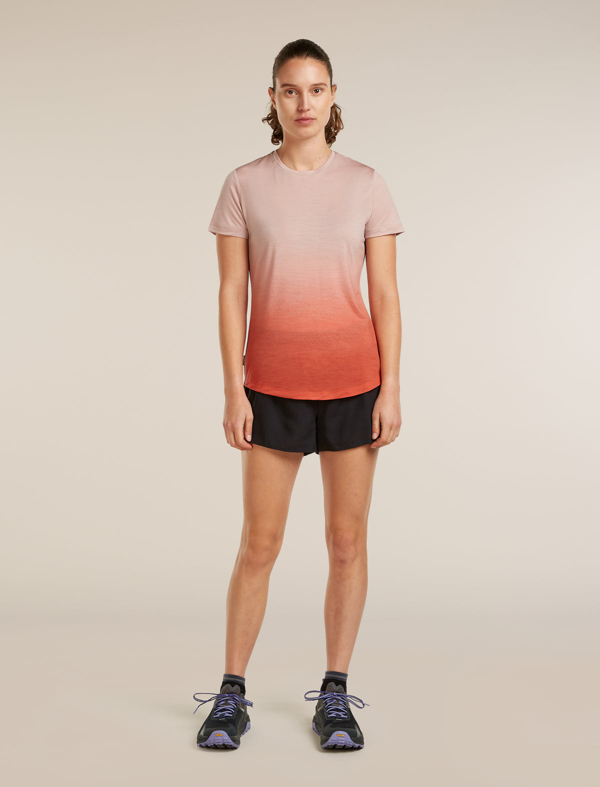 Women’s Merino Blend 125 Cool-Lite™ Sphere Short Sleeve T-Shirt Alta Pink quartz - 3