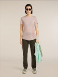 Women’s Merino Blend 125 Cool-Lite™ Sphere Short Sleeve T-Shirt IB Vertical Pink quartz - 4