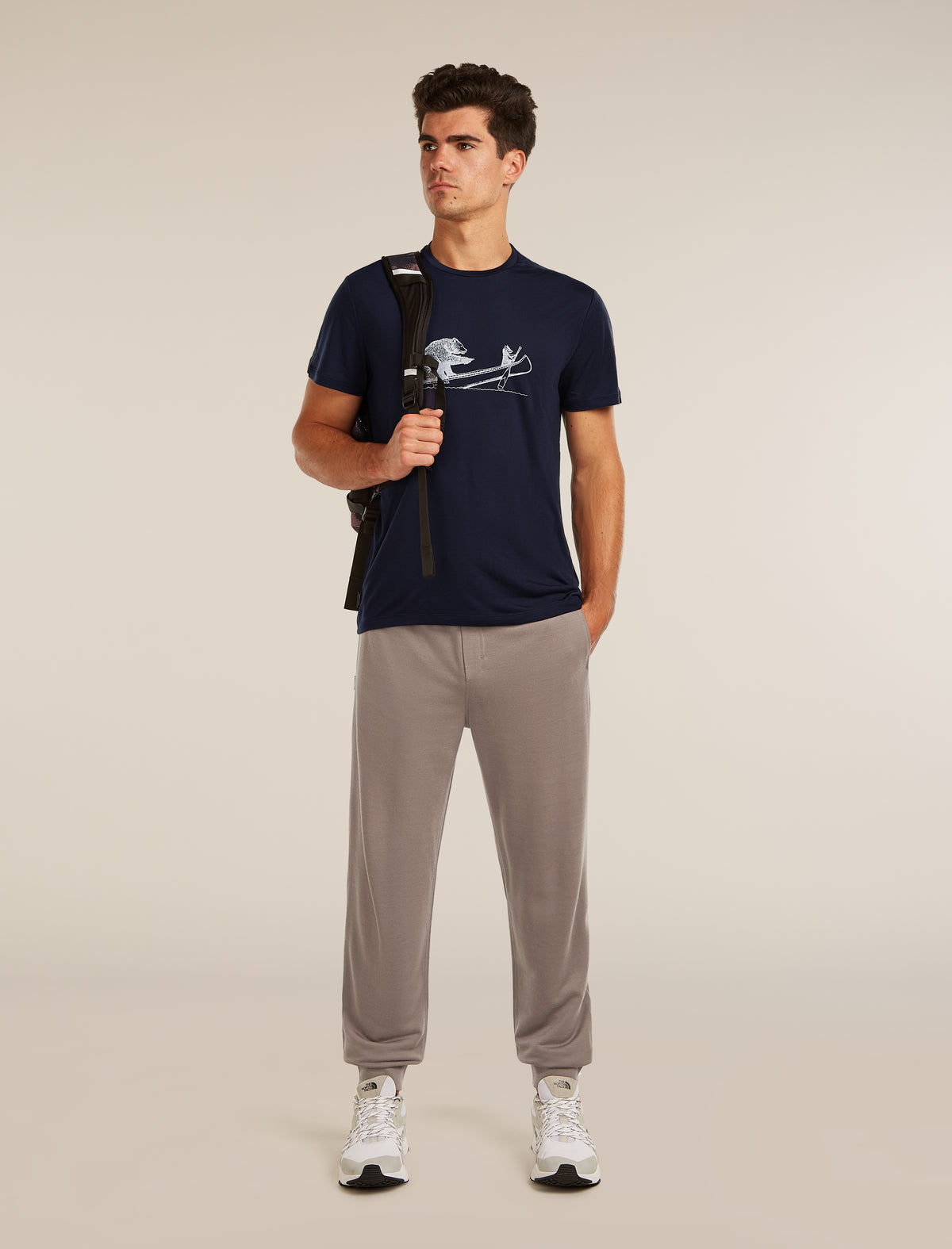 Men’s Merino Blend 150 Drift Pants Porcini - 4