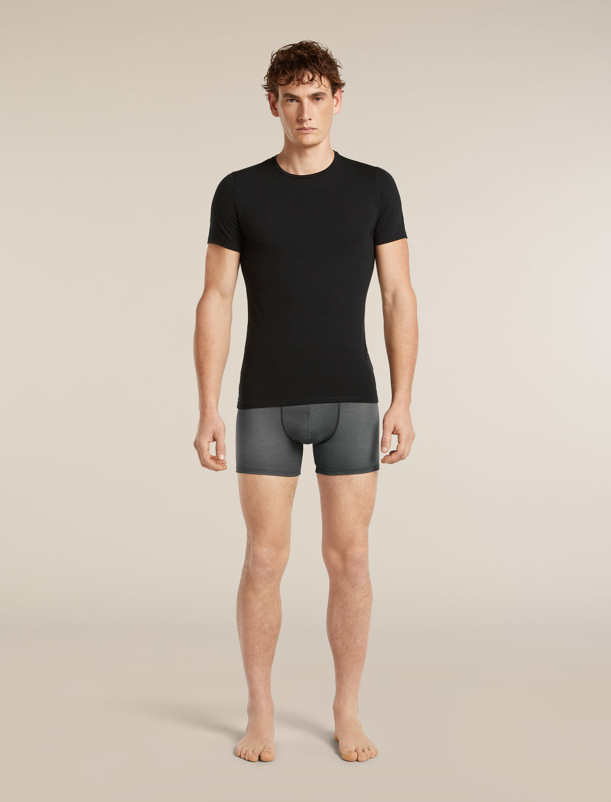 Men’s Merino 150 Anatomica Boxers Transition Obsidian/Proto grey/Black/Aop - 7