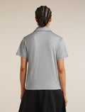 Women’s 15.5 MerinoFine™ Short Sleeve Polo Proto grey - 2