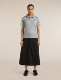 Women’s 15.5 MerinoFine™ Short Sleeve Polo Proto grey - 3