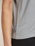 Women’s 15.5 MerinoFine™ Short Sleeve Polo Proto grey - 6