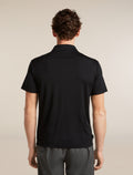 Men’s 15.5 MerinoFine™ Short Sleeve Polo Black - 3
