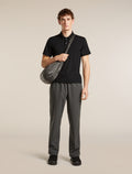 Men’s 15.5 MerinoFine™ Short Sleeve Polo Black - 5