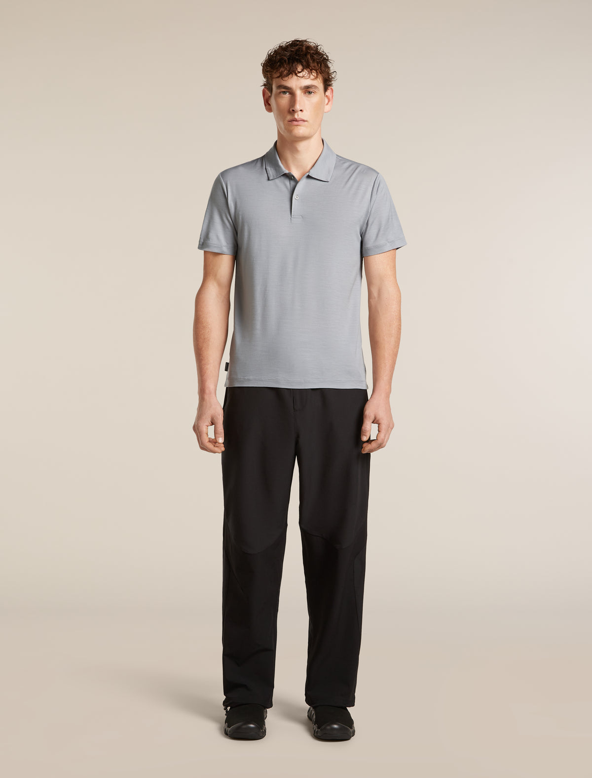 Men’s 15.5 MerinoFine™ Short Sleeve Polo Proto grey - 3