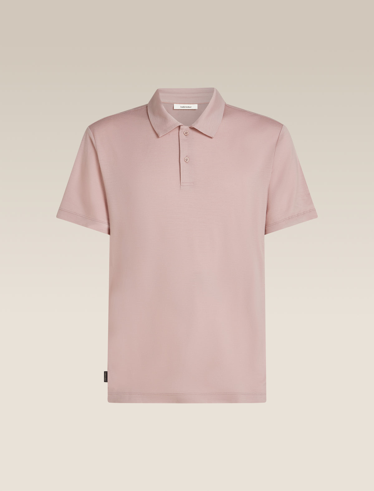 Men’s 15.5 MerinoFine™ Short Sleeve Polo Pink quartz - 1