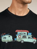 Men’s Merino 150 Tech Lite Short Sleeve T-Shirt Transportage Black - 6
