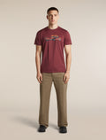 Men's Merino 150 Tech Lite Short Sleeve T Shirt Transportage Port - 3