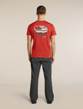 Men's Merino 150 Tech Lite Short Sleeve T Shirt Evolving Layers Agate - 6