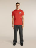 Men's Merino 150 Tech Lite Short Sleeve T Shirt Evolving Layers Agate - 3