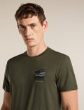 Men's Merino 150 Tech Lite Short Sleeve T Shirt Evolving Layers Dark Loden - 6