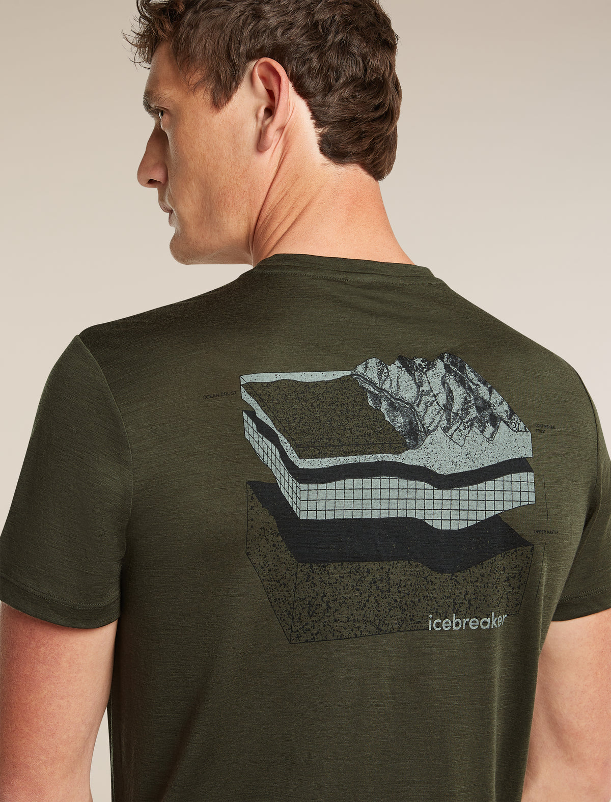 Men's Merino 150 Tech Lite Short Sleeve T Shirt Evolving Layers Dark Loden - 7