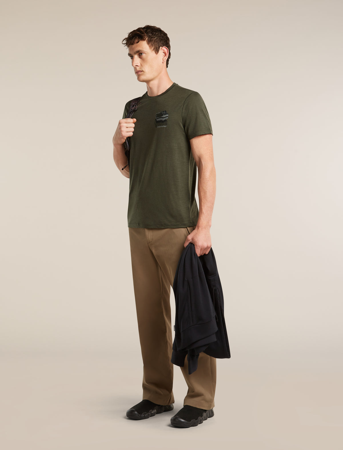 Men's Merino 150 Tech Lite Short Sleeve T Shirt Evolving Layers Dark Loden - 4
