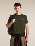 Men's Merino 150 Tech Lite Short Sleeve T Shirt Evolving Layers Dark Loden - 5