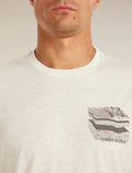 Men’s Merino 150 Tech Lite Short Sleeve T-Shirt Evolving Layers Ecru Hthr - 6