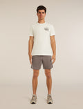 Men’s Merino 150 Tech Lite Short Sleeve T-Shirt Evolving Layers Ecru Hthr - 3