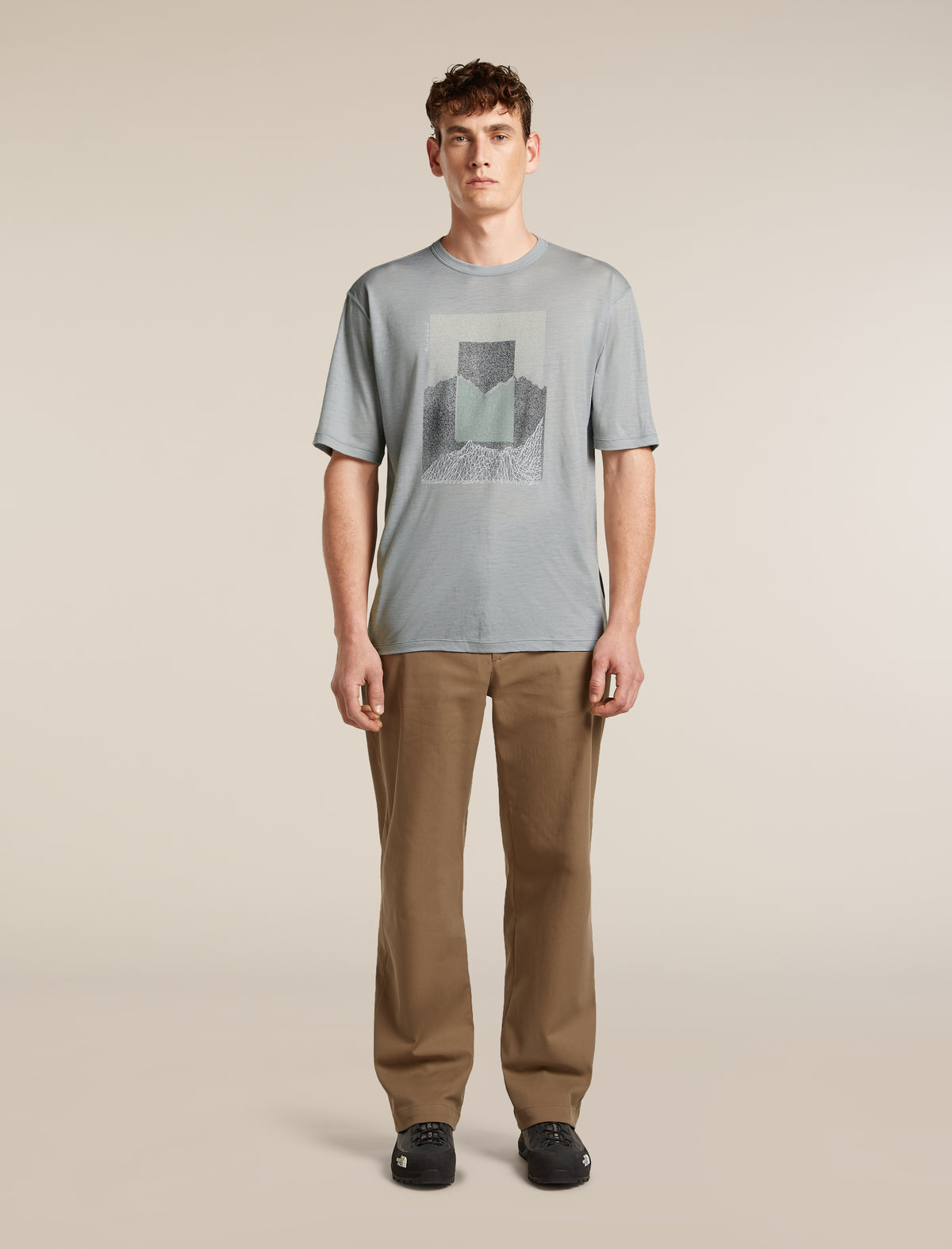 Men’s Merino 150 Tech Lite Short Sleeve Relaxed T-Shirt Proto grey - 3