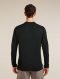 Men’s Merino 150 Tech Lite Long Sleeve T-Shirt Peak Balance Black - 2