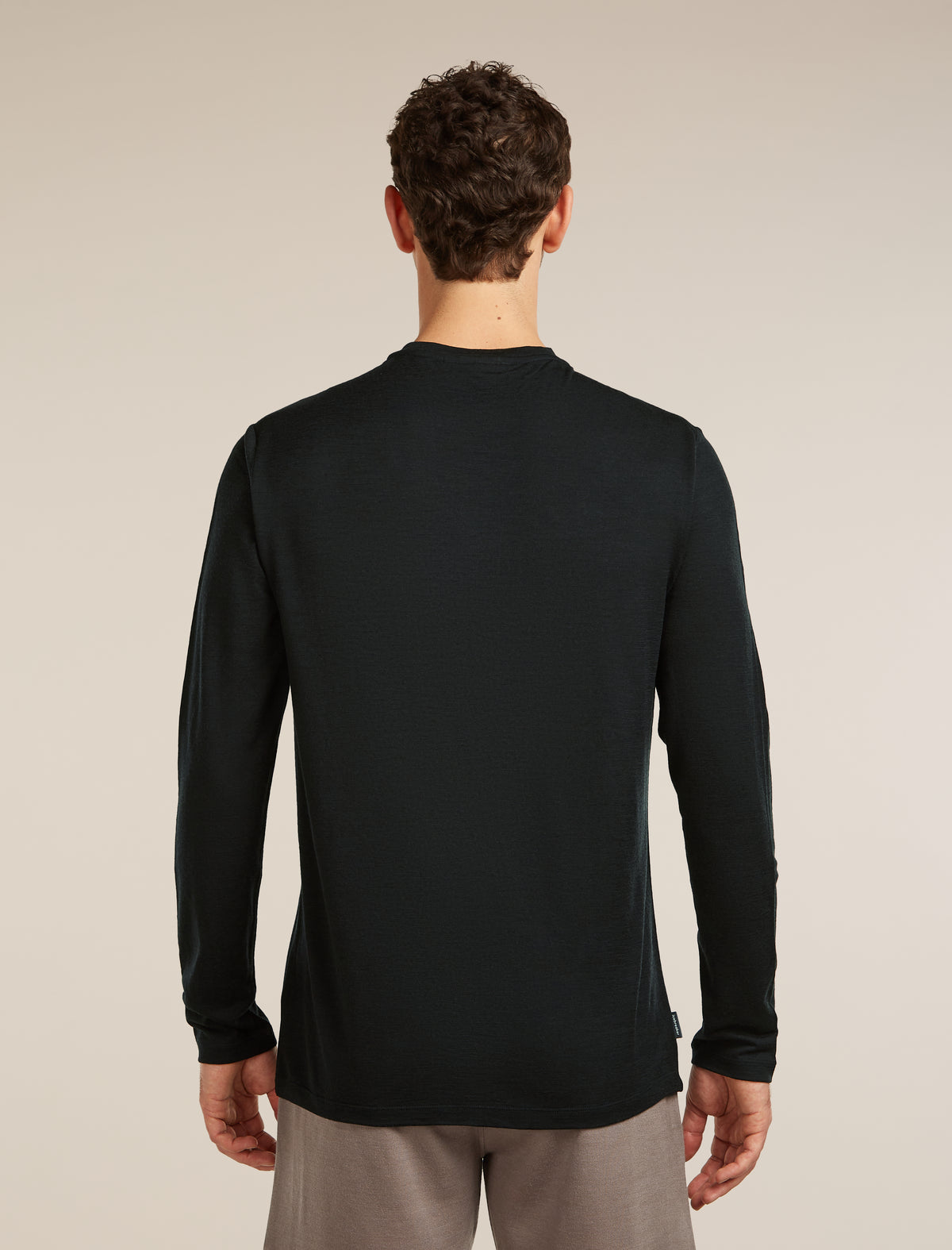 Men’s Merino 150 Tech Lite Long Sleeve T-Shirt Peak Balance Black - 2