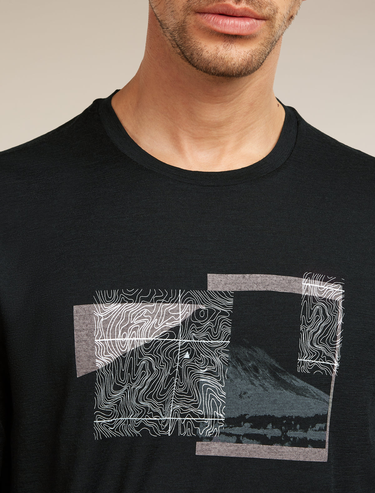Men’s Merino 150 Tech Lite Long Sleeve T-Shirt Peak Balance Black - 5