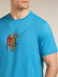 Men’s Merino 150 Tech Lite Short Sleeve T-Shirt Bear Catch Arctic - 5