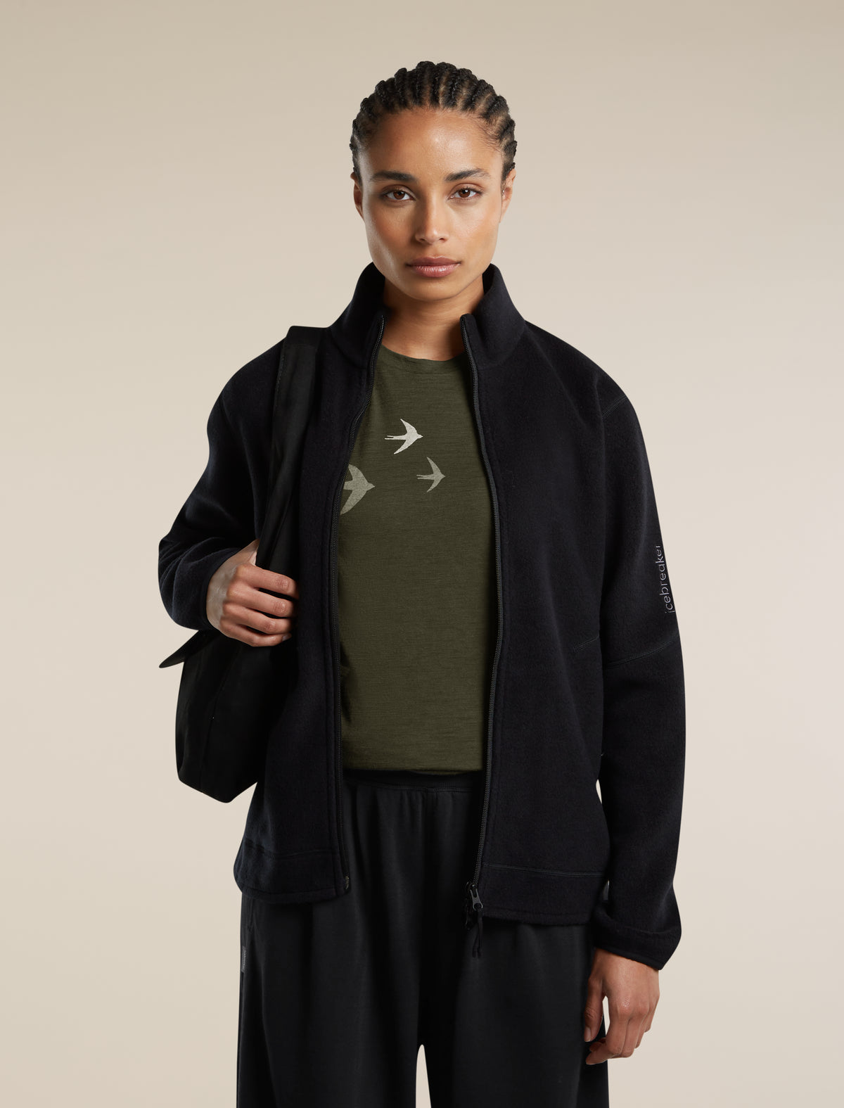 Women's 150 Tech Lite Short Sleeve T Shirt Bird Transit Dark Loden - 5
