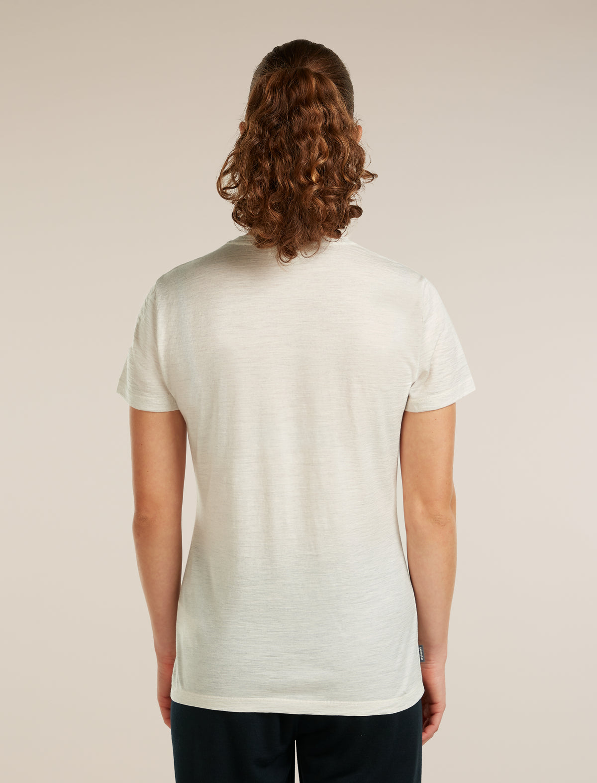 Women’s Merino 150 Tech Lite Short Sleeve T-Shirt Bird Transit Ecru Hthr - 2