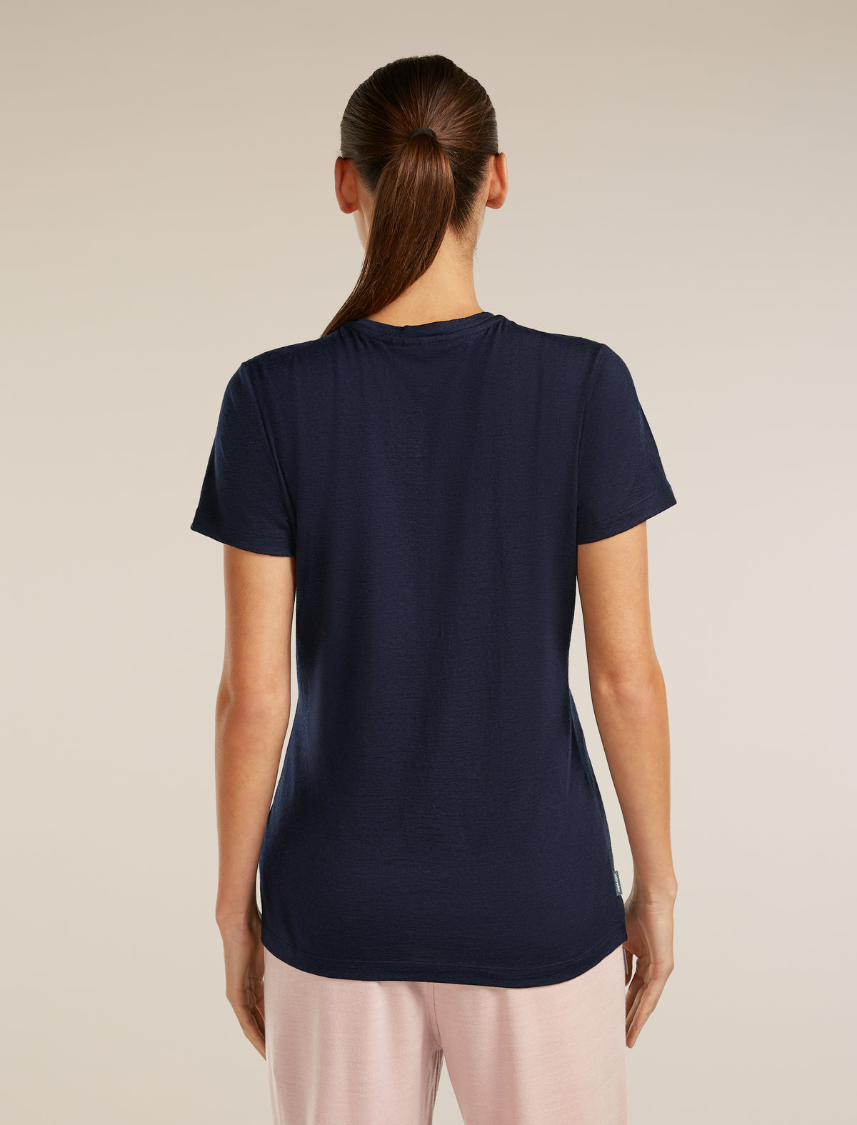 Women’s Merino 150 Tech Lite Short Sleeve T-Shirt Bird Transit Midnight Navy - 2