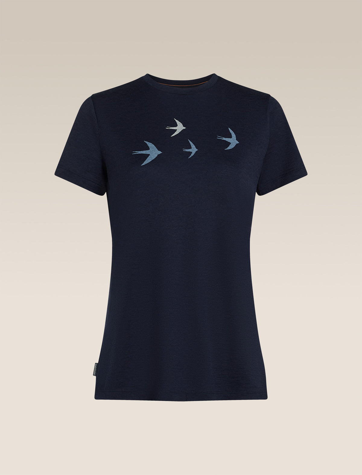 Women’s Merino 150 Tech Lite Short Sleeve T-Shirt Bird Transit Midnight Navy - 7