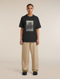 Women’s Merino 150 Tech Lite Short Sleeve Relaxed T-Shirt Black - 3