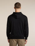 Men's Merino 360 RealFleece™  Elemental Long Sleeve Hoodie Black - 2