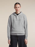 Women's Merino 360 RealFleece™  Elemental Long Sleeve Hoodie Metro Heather - 1