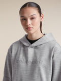 Women's Merino 360 RealFleece™  Elemental Long Sleeve Hoodie Metro Heather - 7