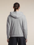 Women's Merino 360 RealFleece™  Elemental Long Sleeve Hoodie Metro Heather - 2