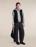 Women's Merino 360 RealFleece™  Elemental Long Sleeve Hoodie Metro Heather - 4