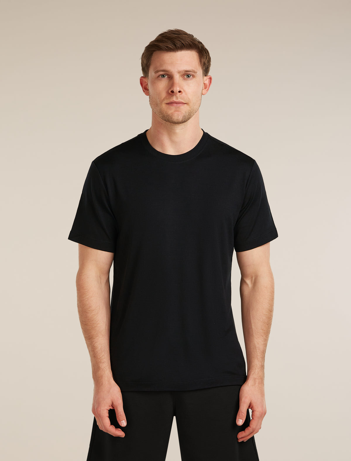 Men’s 15.5 MerinoFine™ Jersey Short Sleeve T-Shirt Black - 1