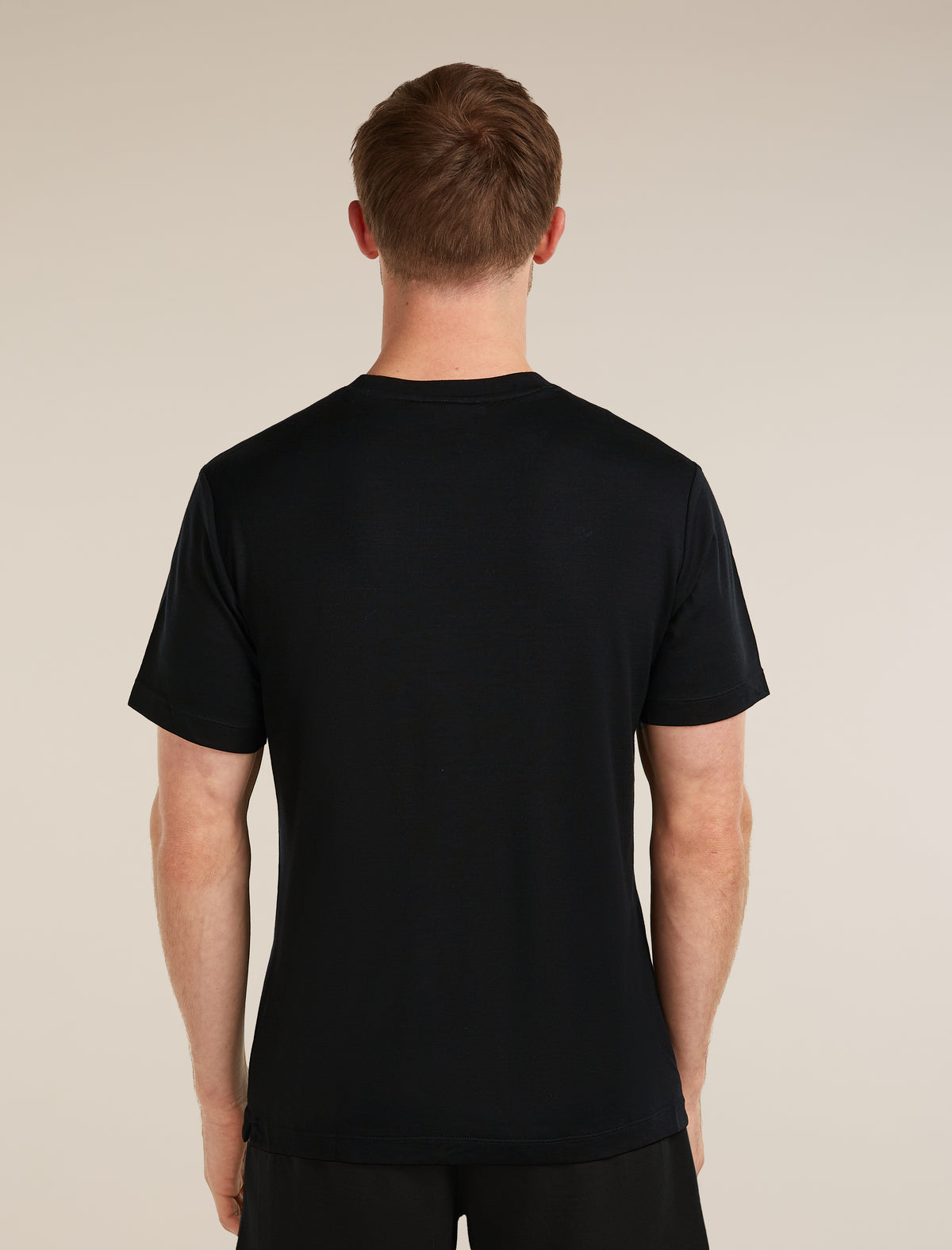 Men’s 15.5 MerinoFine™ Jersey Short Sleeve T-Shirt Black - 2