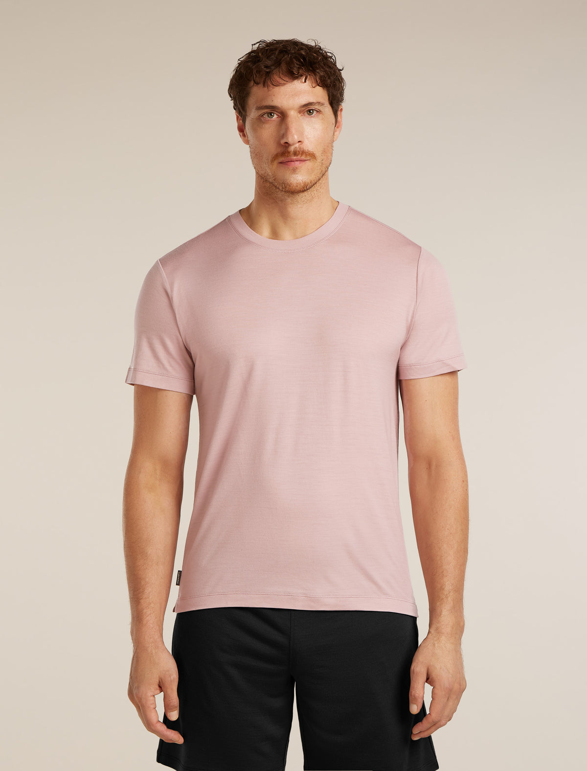 Men’s 15.5 MerinoFine™ Jersey Short Sleeve T-Shirt Pink quartz - 1
