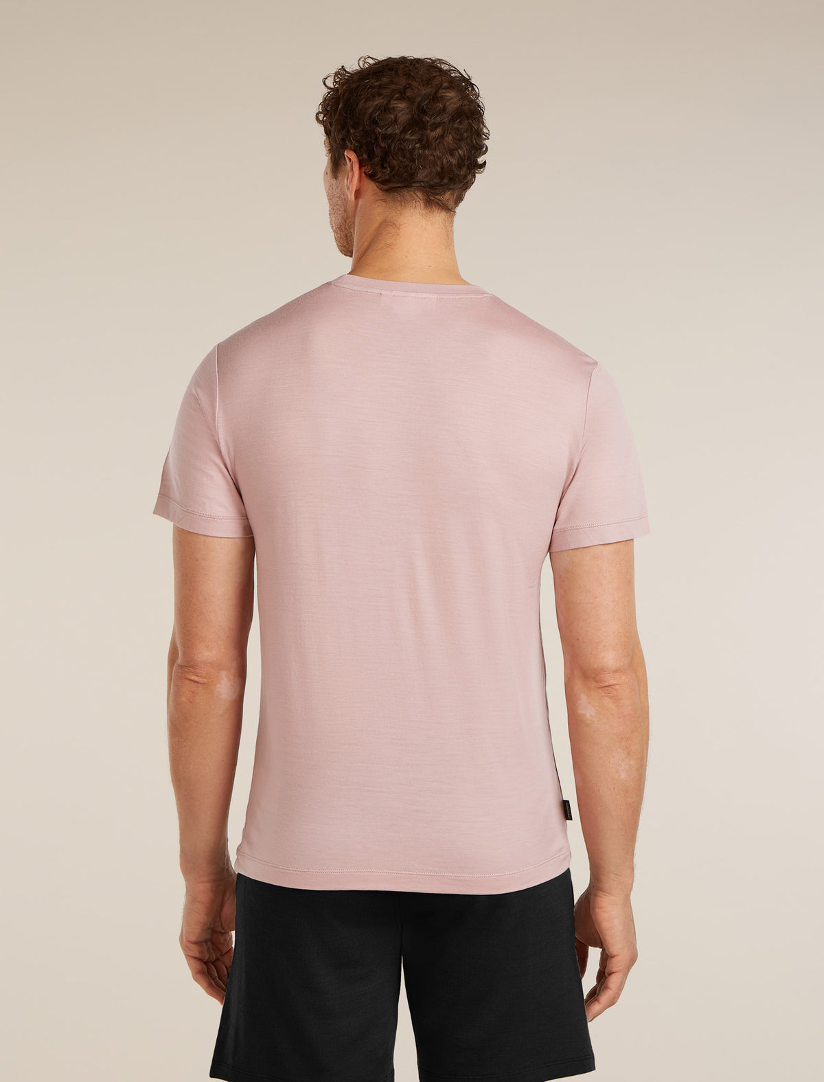 Men’s 15.5 MerinoFine™ Jersey Short Sleeve T-Shirt Pink quartz - 2