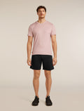 Men’s 15.5 MerinoFine™ Jersey Short Sleeve T-Shirt Pink quartz - 3