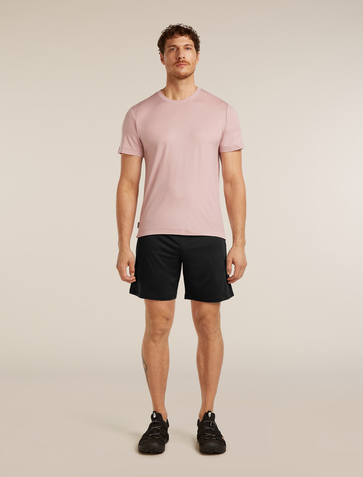 Men’s 15.5 MerinoFine™ Jersey Short Sleeve T-Shirt Pink quartz - 3