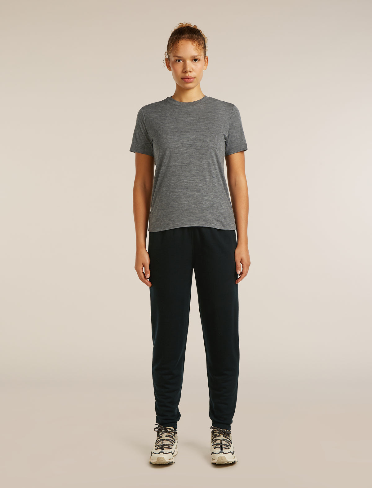 Women’s 15.5 MerinoFine™ Jersey Short Sleeve T-Shirt Gritstone Hthr - 3
