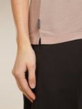 Women’s 15.5 MerinoFine™ Jersey Short Sleeve T-Shirt Pink quartz - 5