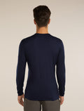 Men’s Merino 200 Oasis Long Sleeve Crewe Bear Tour Midnight Navy - 2