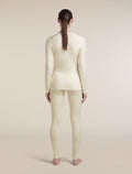 Women's Merino 200 Oasis Long Sleeve Crewe Sunrise Summit Undyed - 6