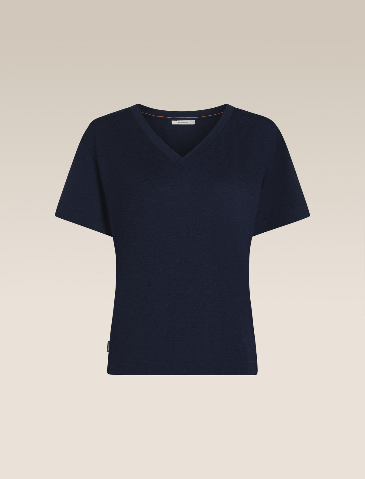 Women’s Merino 150 Tech Lite Short Sleeve Relaxed V Neck T-Shirt Midnight Navy - 7